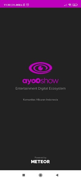 Run android online APK AyooShow from MyAndroid or emulate AyooShow using MyAndroid