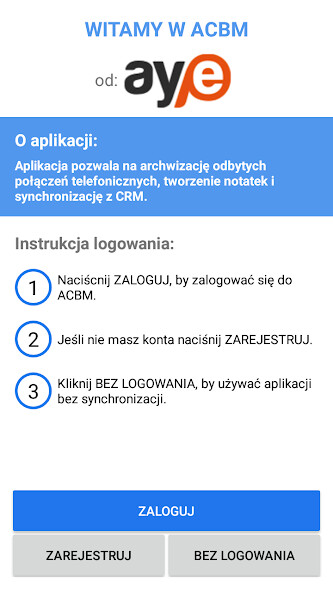 Run android online APK Aype ACBM from MyAndroid or emulate Aype ACBM using MyAndroid