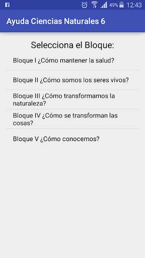 Emulate Android APK Ayuda para tu Tarea Ciencias Naturales 6 Emulate Android APK Ayuda para tu Tarea Ciencias Naturales 6