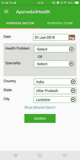 Emulate Android APK Ayurveda4Health