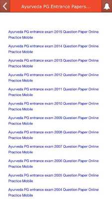 Emulate Android APK Ayurveda PG Entrance Papers Emulate Android APK Ayurveda PG Entrance Papers