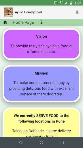 Run android online APK Ayush Homely Food from MyAndroid or emulate Ayush Homely Food using MyAndroid Run android online APK Ayush Homely Food from MyAndroid or emulate Ayush Homely Food using MyAndroid