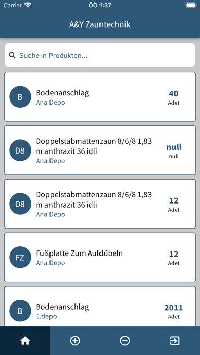Emulate iPhone app AY-Zauntechnik using MyAndroid Emulate iPhone app AY-Zauntechnik using MyAndroid