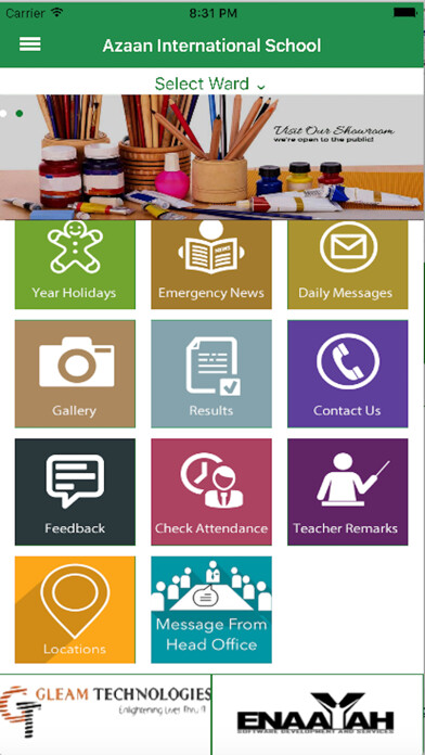 Emulate iPhone app Azaan International School using MyAndroid Emulate iPhone app Azaan International School using MyAndroid