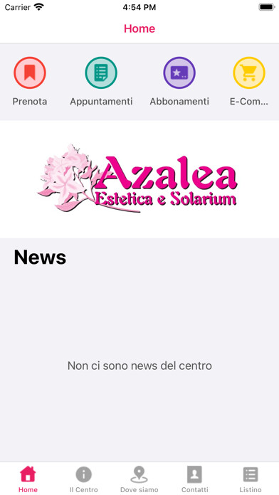 Emulate iPhone app Azalea Estetica & Solarium using MyAndroid Emulate iPhone app Azalea Estetica & Solarium using MyAndroid