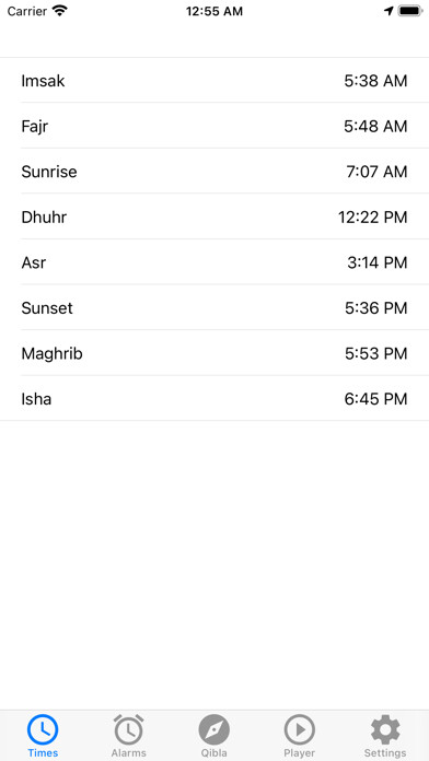 Emulate iPhone app Azan Alarm using MyAndroid Emulate iPhone app Azan Alarm using MyAndroid