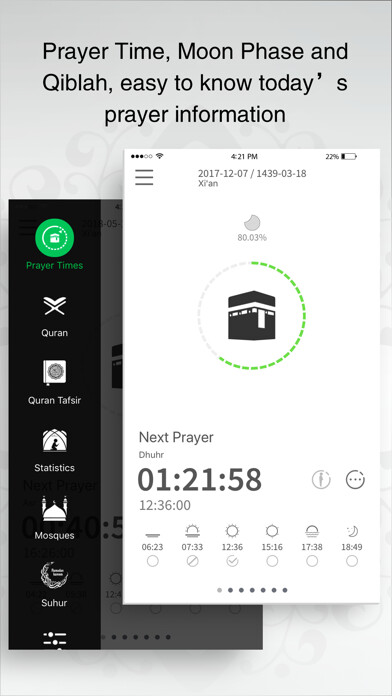 Emulate iPhone app AZAN-Pray Times using MyAndroid Emulate iPhone app AZAN-Pray Times using MyAndroid