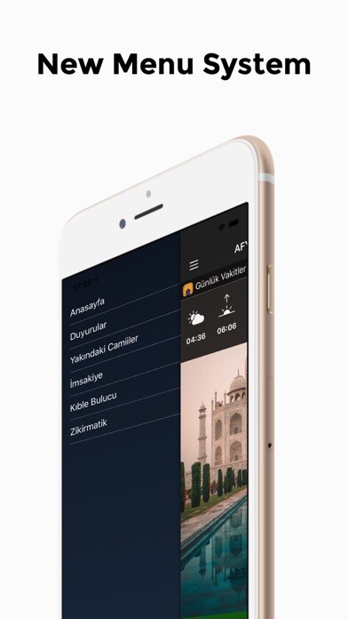 Emulate iPhone app Azan Times Pro using MyAndroid
