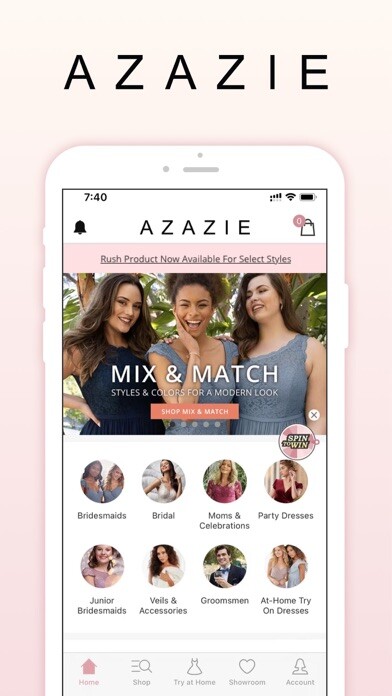 Emulate iPhone app Azazie:Shop Bridesmaid Dresses using MyAndroid Emulate iPhone app Azazie:Shop Bridesmaid Dresses using MyAndroid