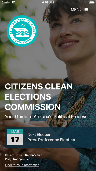 Emulate iPhone app AZ Clean Elections using MyAndroid Emulate iPhone app AZ Clean Elections using MyAndroid