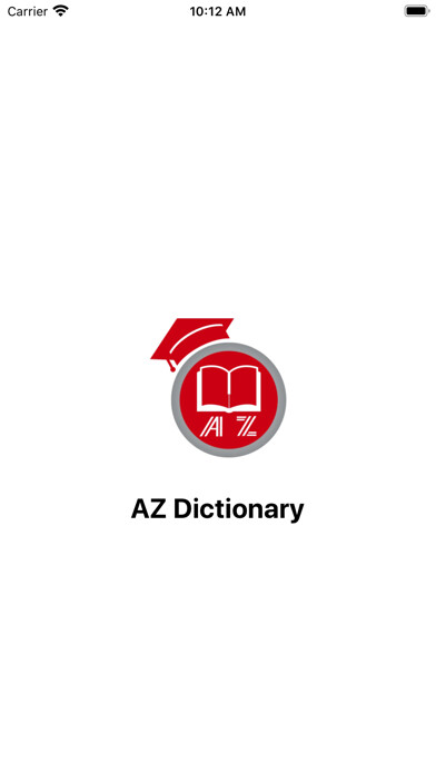 Emulate iPhone app AZ Dictionary using MyAndroid