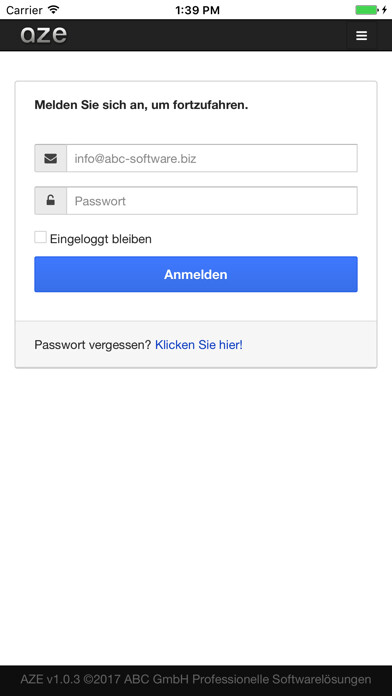 Emulate iPhone app AZE CB using MyAndroid