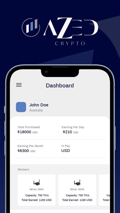 Emulate iPhone app Azed Crypto using MyAndroid