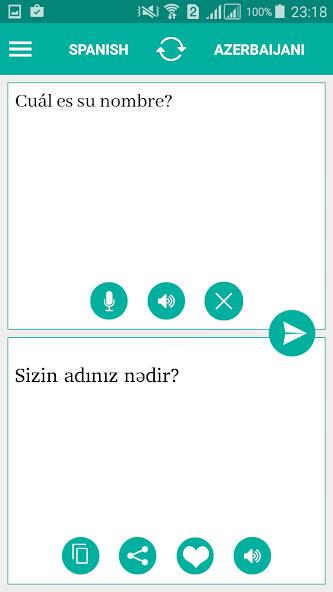 Run android online APK Azerbaijani Spanish Translator from MyAndroid or emulate Azerbaijani Spanish Translator using MyAndroid