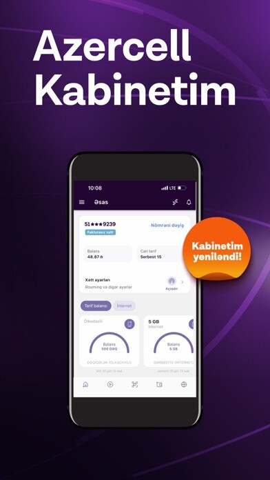 Emulate iPhone app Azercell Kabinetim using MyAndroid