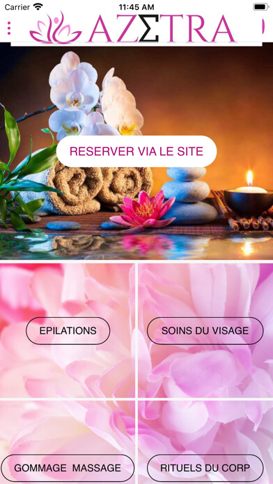Emulate iPhone app Azetra Institut & Spa using MyAndroid Emulate iPhone app Azetra Institut & Spa using MyAndroid