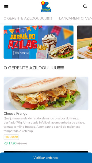 Emulate iPhone app Azilados Delivery using MyAndroid Emulate iPhone app Azilados Delivery using MyAndroid