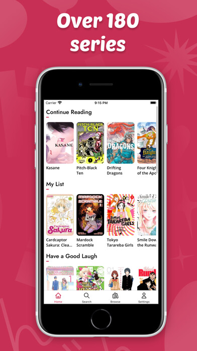 Emulate iPhone app Azuki: Your Digital Manga Cafe using MyAndroid Emulate iPhone app Azuki: Your Digital Manga Cafe using MyAndroid