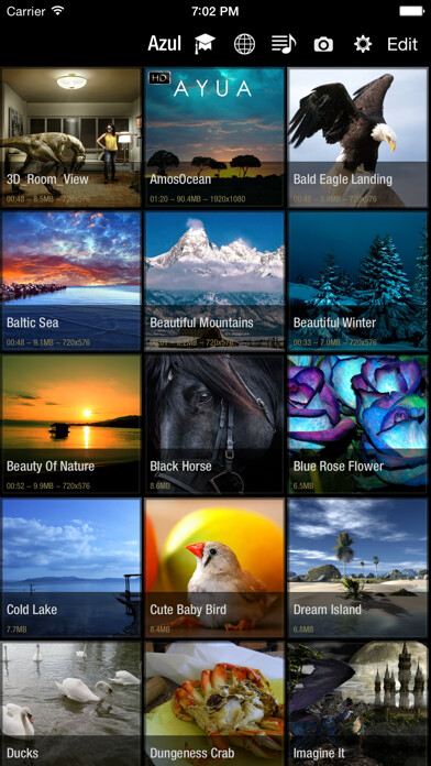 Emulate iPhone app Azul - Video Player for iPhone using MyAndroid Emulate iPhone app Azul - Video Player for iPhone using MyAndroid