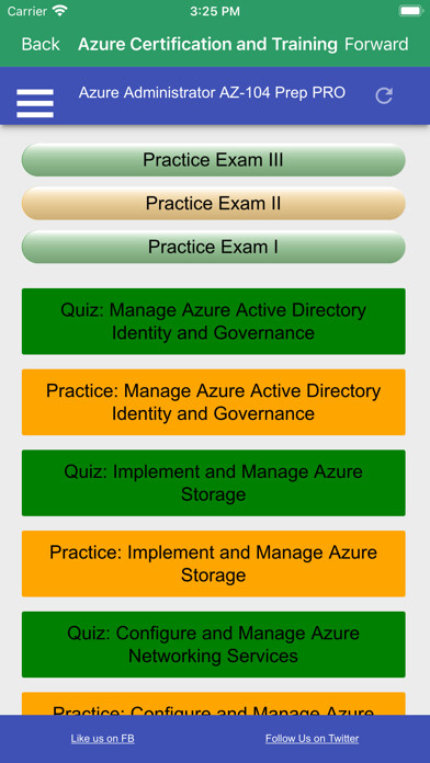 Emulate iPhone app Azure Administrator AZ104 Exam using MyAndroid Emulate iPhone app Azure Administrator AZ104 Exam using MyAndroid