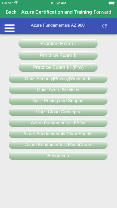 Emulate iPhone app Azure Fundamentals Az900 Prepa using MyAndroid Emulate iPhone app Azure Fundamentals Az900 Prepa using MyAndroid