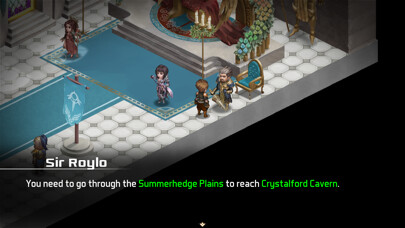 Emulate iPhone app Azure Saga: Pathfinder using MyAndroid