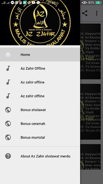 Run android online APK Az Zahir sholawat merdu offlin from MyAndroid or emulate Az Zahir sholawat merdu offlin using MyAndroid Run android online APK Az Zahir sholawat merdu offlin from MyAndroid or emulate Az Zahir sholawat merdu offlin using MyAndroid