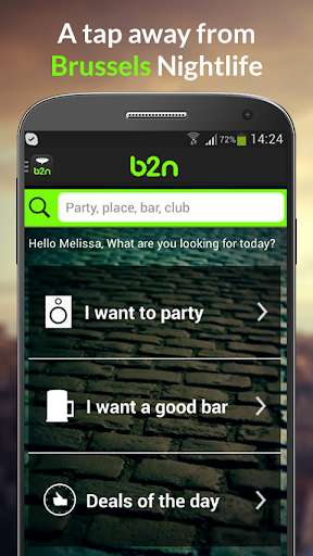Emulate Android APK b2n The Brussels Nightlife App
