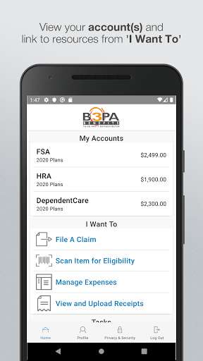 Run android online APK B3PA Benefits from MyAndroid or emulate B3PA Benefits using MyAndroid