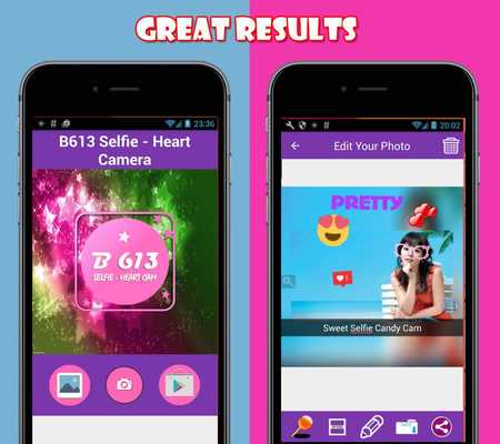 Emulate Android APK B613 Selfie - Heart Camera