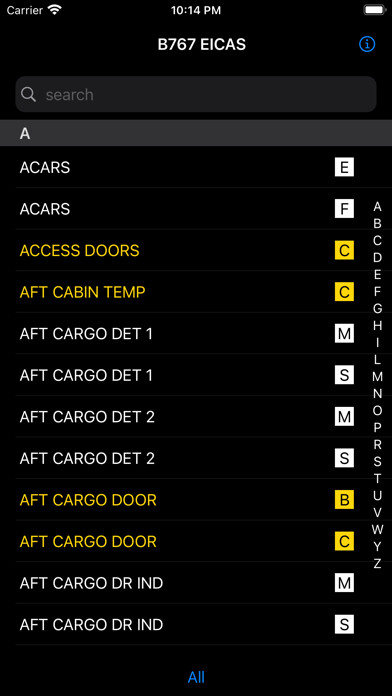 Emulate iPhone app B767 EICAS using MyAndroid