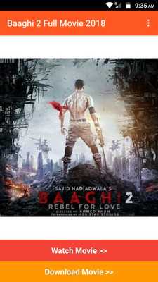 Emulate Android APK Baaghi 2 Full Movie 2018 HD Emulate Android APK Baaghi 2 Full Movie 2018 HD