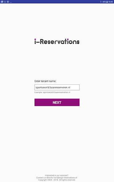 Run android online APK BaanReserveren/ Plaatsreserveren/ Courtreservation from MyAndroid or emulate BaanReserveren/ Plaatsreserveren/ Courtreservation using MyAndroid Run android online APK BaanReserveren/ Plaatsreserveren/ Courtreservation from MyAndroid or emulate BaanReserveren/ Plaatsreserveren/ Courtreservation using MyAndroid