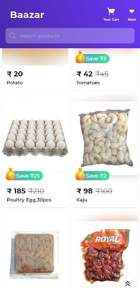 Run android online APK Baazar from MyAndroid or emulate Baazar using MyAndroid