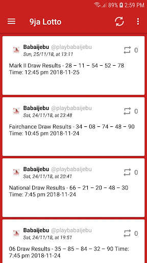 Run android online APK Baba-Naija Lotto Results & Predictions from MyAndroid or emulate Baba-Naija Lotto Results & Predictions using MyAndroid