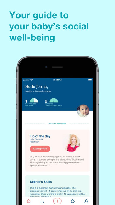 Emulate iPhone app Babbly: Baby Speech Tracker using MyAndroid Emulate iPhone app Babbly: Baby Speech Tracker using MyAndroid