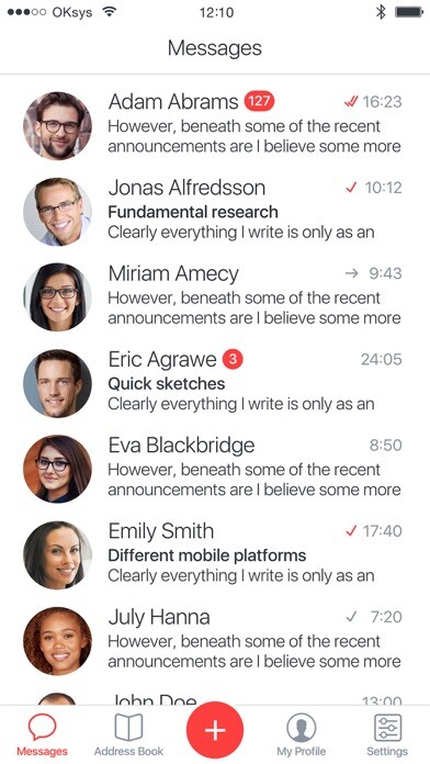 Emulate iPhone app BabelApp - Encrypted Messaging using MyAndroid Emulate iPhone app BabelApp - Encrypted Messaging using MyAndroid