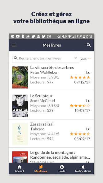 Run android online APK Babelio, ma bibliothèque en ligne from MyAndroid or emulate Babelio, ma bibliothèque en ligne using MyAndroid