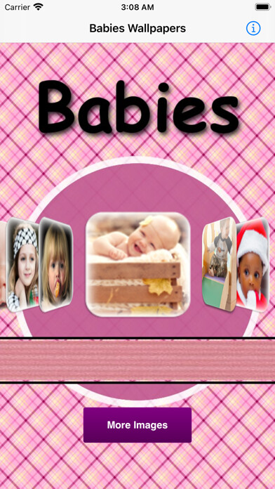 Emulate iPhone app Babies Wallpapers using MyAndroid Emulate iPhone app Babies Wallpapers using MyAndroid