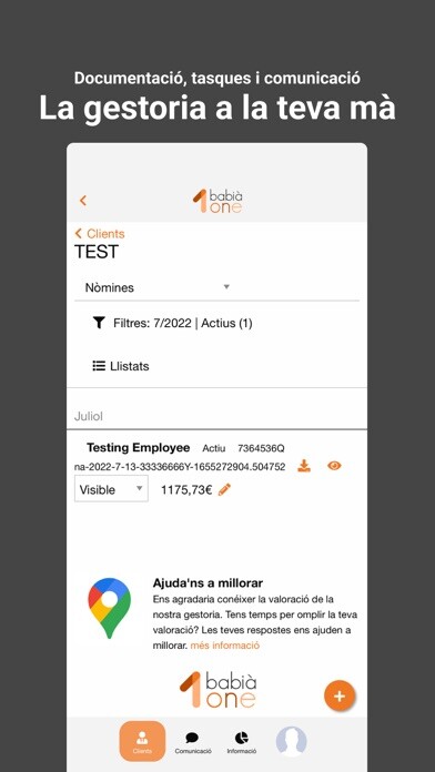 Emulate iPhone app Babià One using MyAndroid Emulate iPhone app Babià One using MyAndroid