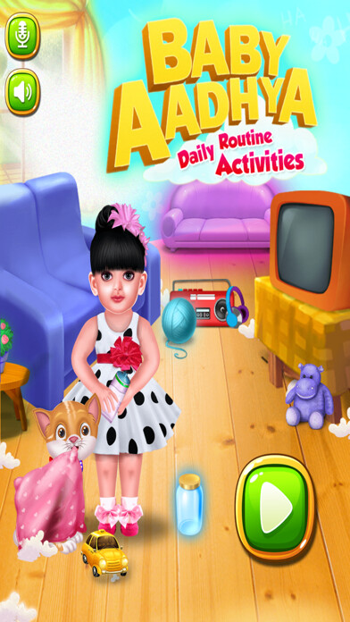Emulate iPhone app Baby Aadhya Daily Activities using MyAndroid
