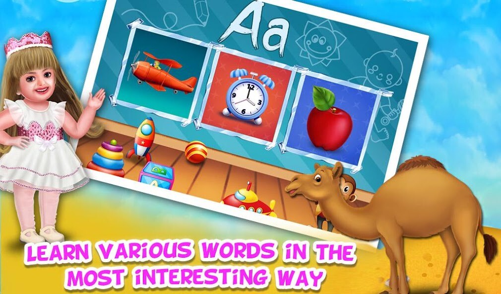 Emulate Android APK Baby Aadhyas Alphabets World