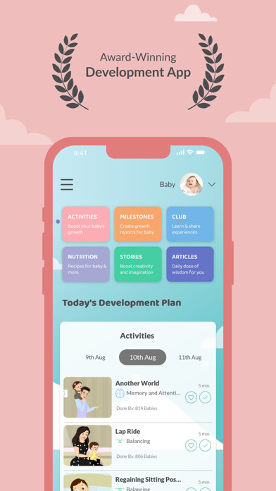 Emulate iPhone app Baby Activity & Growth Tracker using MyAndroid Emulate iPhone app Baby Activity & Growth Tracker using MyAndroid