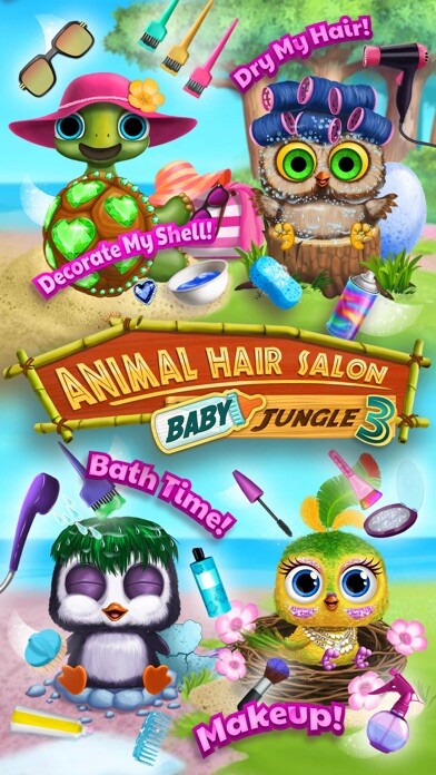 Emulate iPhone app Baby Animal Hair Salon 3 - Newborn Hatch & Haircut using MyAndroid Emulate iPhone app Baby Animal Hair Salon 3 - Newborn Hatch & Haircut using MyAndroid