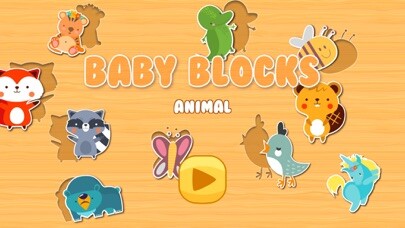 Emulate iPhone app Baby Animal Shape Block Puzzle using MyAndroid