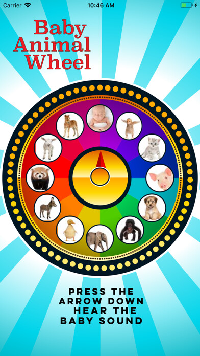 Emulate iPhone app Baby Animal Wheel using MyAndroid Emulate iPhone app Baby Animal Wheel using MyAndroid