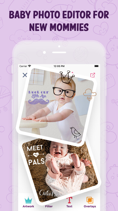 Emulate iPhone app Baby Art-Baby Monthly Pictures using MyAndroid Emulate iPhone app Baby Art-Baby Monthly Pictures using MyAndroid