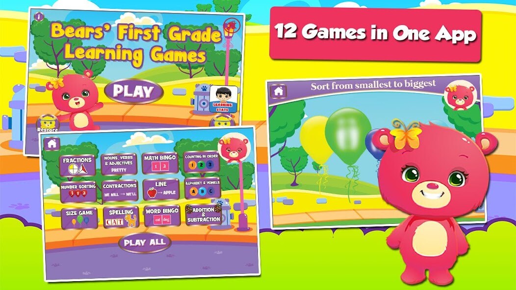 Run android online APK Baby Bear Grade One Games from MyAndroid or emulate Baby Bear Grade One Games using MyAndroid