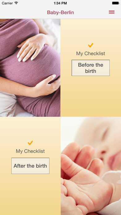 Emulate iPhone app Baby-Berlin app using MyAndroid