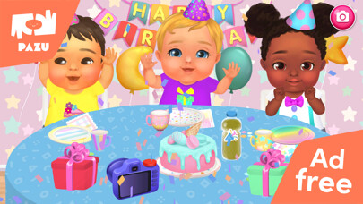 Emulate iPhone app Baby Birthday Maker Game using MyAndroid